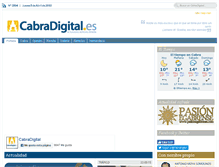 Tablet Screenshot of cabradigital.es